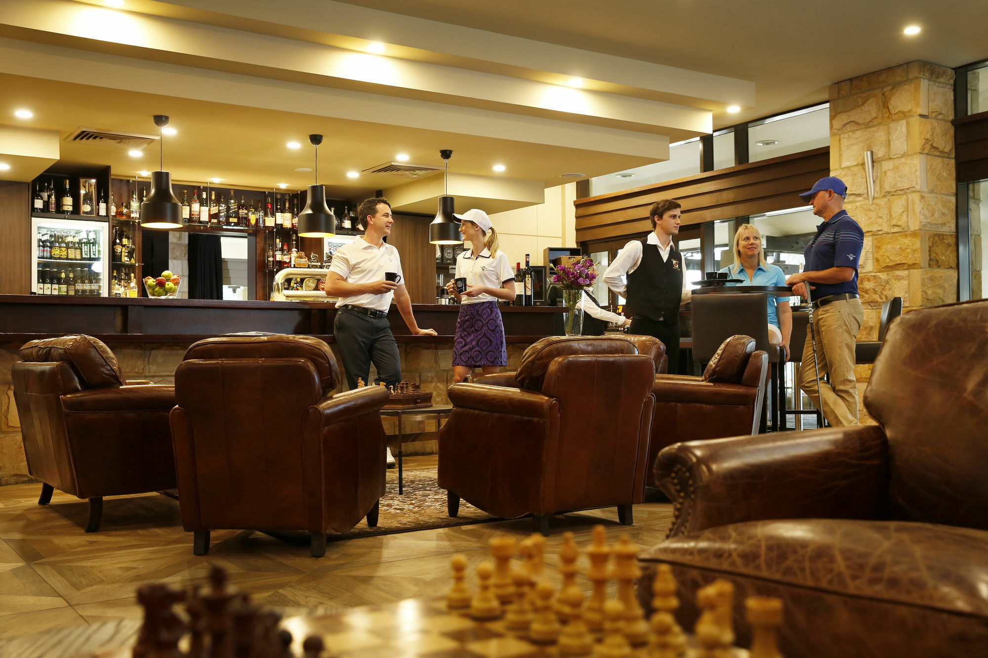 فندق شاتو إيلان آت ذا فينتدج هانتر فالي بوكولبن المظهر الخارجي الصورة Club lounge at the airport
